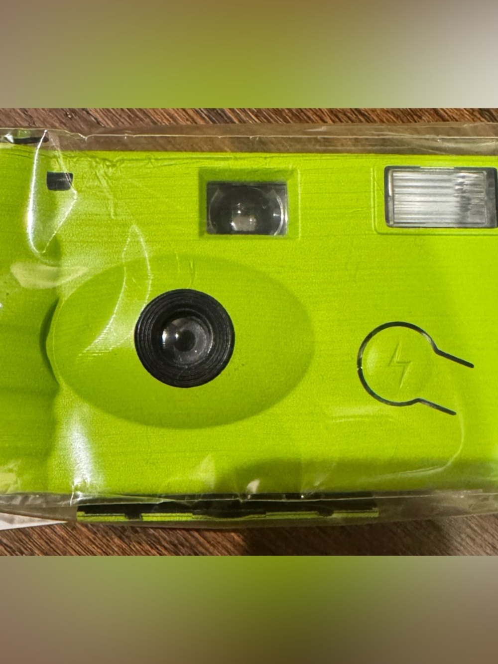 NWT Lime Green Single-Use Camera - Picture 2 of 3